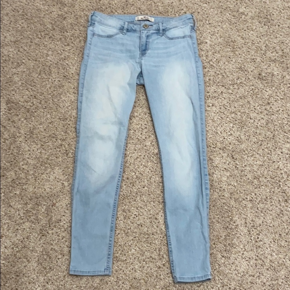 Hollister Light Wash Skinny Jeans (5S)